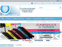 Tablet Screenshot of elettronicaricambi.it